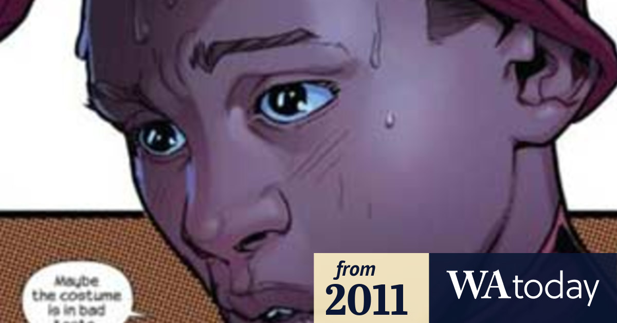 New halfblack, halfhispanic Spiderman